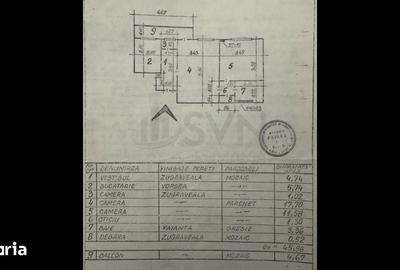 Apartament cu 2 camere în 1 Mai - 5