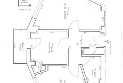 Apartament cu 2 camere decomandat în Barieră - 15