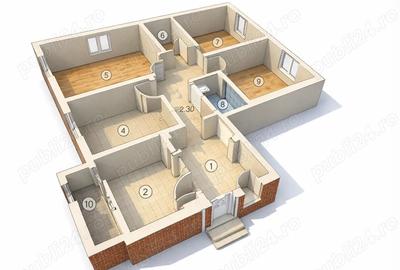 Apartament cu 4 camere decomandat în Dacia - 1