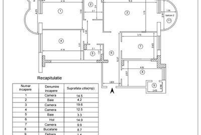 Apartament cu 4 camere decomandat în Nicolina - 2