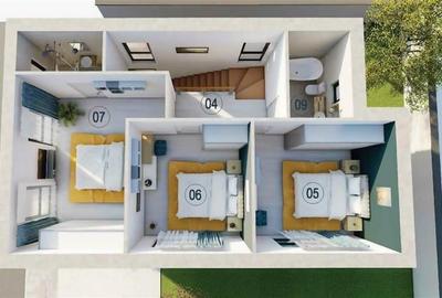 Vila individuala P+1E cu 4 camere complex rezidential Tunari - 7