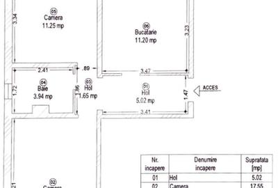 Apartament cu 2 camere decomandat în Freidorf - 3