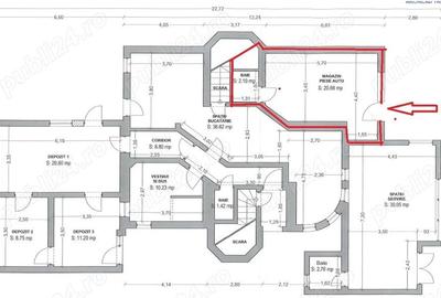 Spa?iu Sad ideal pentru activita?i comerciale Dumbravi?a, pozi?ie excelenta pe strada principala - 1