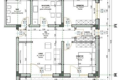 Apartament cu 3 camere decomandat în Ipotești - 6