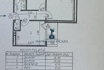 Apartament cu 2 camere decomandat în Berceni