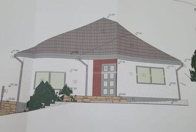 Teren cu autorizatie de constructie in Corusu, 1010 mp, panorama superba - 4