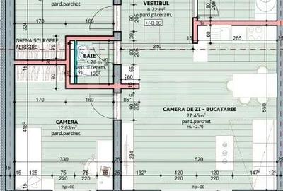 Apartament cu 3 camere decomandat în Tudor