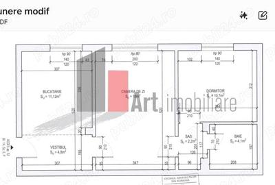 Apartament cu 2 camere semidecomandat în Drumul Găzarului - 4