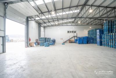 Modul hala cu birouri, porti sectionale drive-in - 3