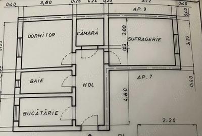 Apartament cu 2 camere decomandat în Bârlad - 1