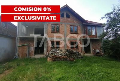 Comision 0% Casa tip duplex de vanzare 6 camere cu teren Saliste Sibiu - 15