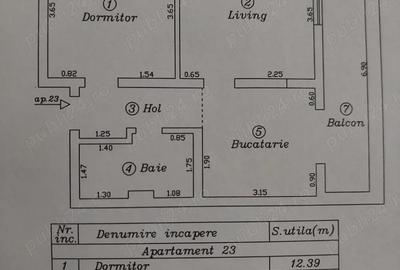 Apartament cu 2 camere decomandat în Giroc - 1