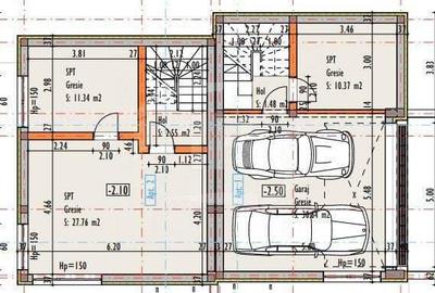 Casa cu 4 camere, terasa mare, constructie noua, zona Dambul Rotund