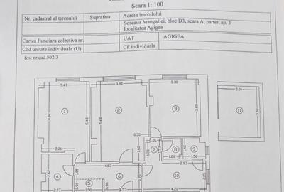 Apartament cu 3 camere decomandat, mobilat în Agigea - 6
