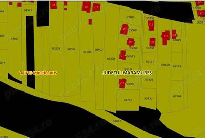Tautii Magheraus,parcele de 540-550 mp,teren intravilan,drum de servitute ,doar 3500 euro ar - 5