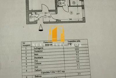 Apartament cu 2 camere decomandat în Central - 3