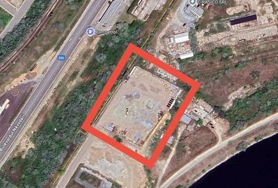 Teren pentru HALA 6.600 mp – POD Navodari, Ecluza – Rompetrol PORT Midia - 6