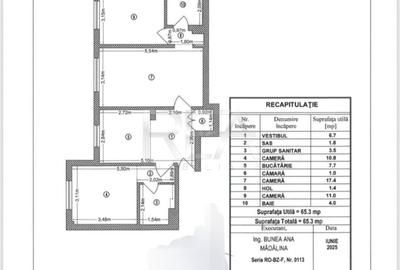 Apartament cu 3 camere semidecomandat, mobilat în Gorjului - 10