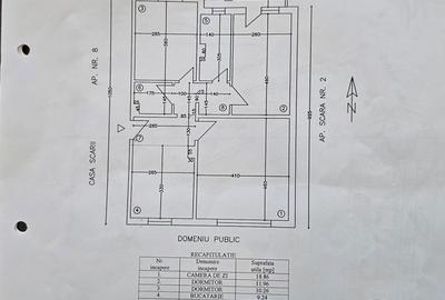 Apartament cu 2 camere decomandat în Central