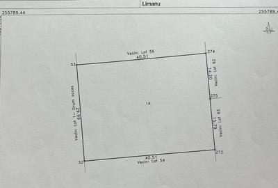 Teren Construcții intravilan de 1215 mp, în Limanu - 2