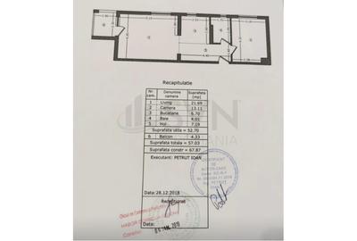 Apartament cu 2 camere semidecomandat, mobilat în Pipera - 12