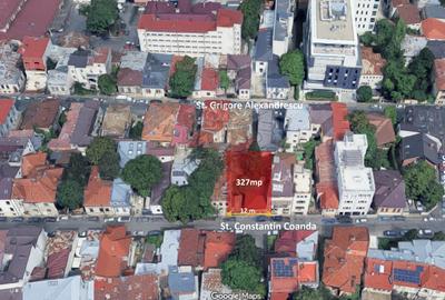 Teren Construcții intravilan de 327 mp, în P-ța Victoriei - 2