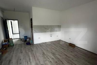 Garsoniera semifinisata, 35 mp, zona Uzina de Apa - 1