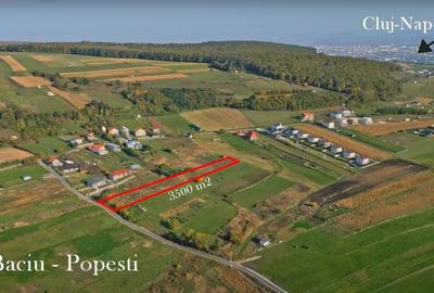 Teren Construcții intravilan de 3500 mp, în Baciu - 2