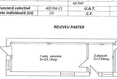 Spațiu comercial, de 35 mp, în Telegrafului