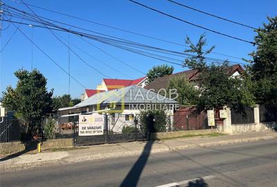 Casa pe parter cu 958 mp teren, magazie, beci, strada Bucegi