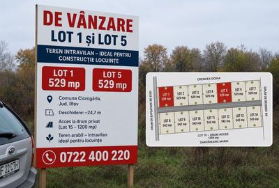 Teren Construcții intravilan de 615 mp, în Ciorogârla - 18