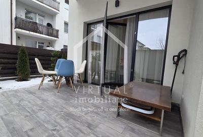 Apartament 3 camere - Mobilat si utilat - 83 mp utili + terasa de 19mp - 12