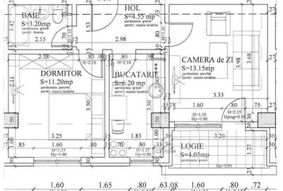 Apartament cu 2 camere decomandat în Sălăjan - 1