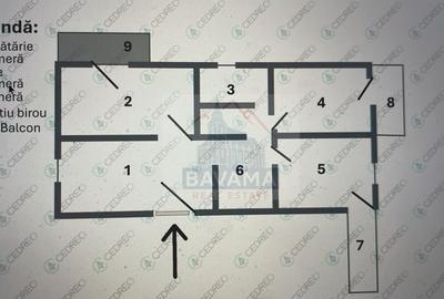Apartament cu 3 camere decomandat în Central - 12