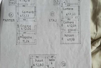 Casă cu 3 camere cu Teren 380 Mp în Central - 2