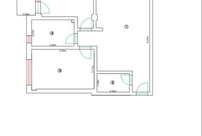 Apartament cu 3 camere decomandat, mobilat în Micești - 9