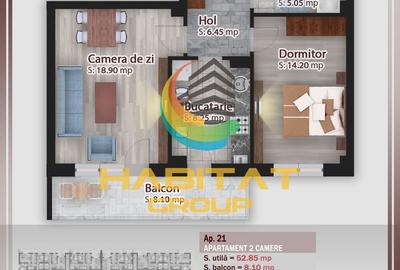 Apartament cu 2 camere decomandat în Theodor Pallady - 2