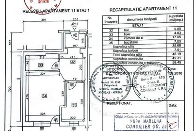 Apartament cu 2 camere decomandat în Central - 3