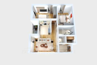 Apartament cu 3 camere în Cetate - 2