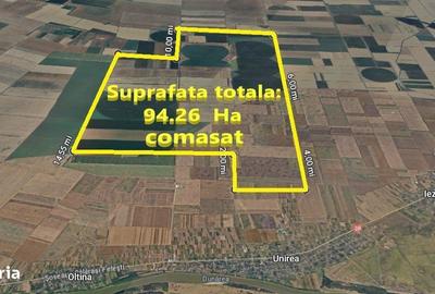 Teren de 942600 mp, în Unirea - 2