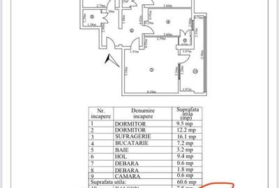 Apartament cu 3 camere in Micro 18 Apartament cu 3 camere in Micro 18 - 8