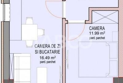 Apartament FARA COMISION 2 camere si balcon etaj 6 Sibiu Dna Stanca - 6