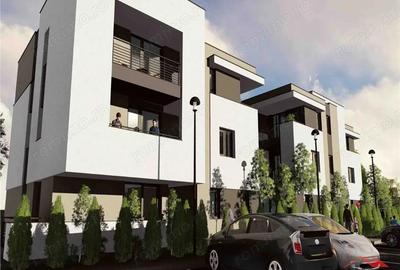 Teren 1.616 mp, D=28 ml, central zona case, autorizatie 3 cladiri P+2 - 5