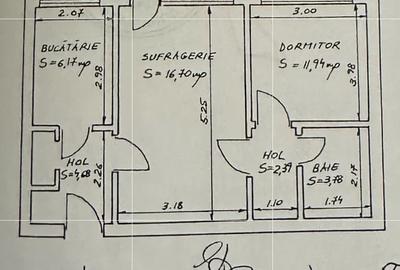 Apartament cu 2 camere în Abator - 4