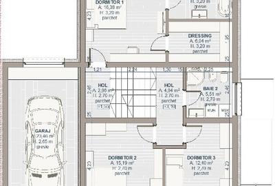 Duplex cu 5 camere cu Teren 523 Mp în Făget - 9