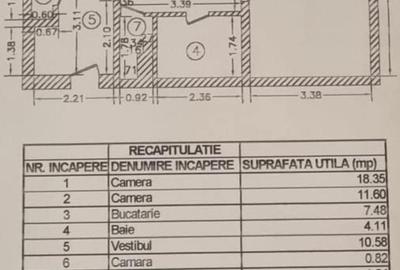 Titan Str Plutonier Petre Ionescu, 2 camere vanzari - 1