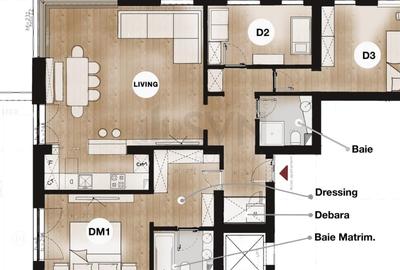 REA1024633 Apartament de vanzare I 4 camere I Lacul Tei - Petricani REA1024633 Apartament de vanzare I 4 camere I Lacul Tei - Petricani - 20