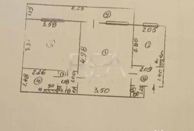 Apartament cu 2 camere semidecomandat în Drumul Taberei - 1