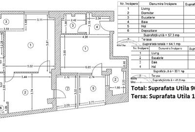 Apartament cu 2 camere semidecomandat în Decebal - 10