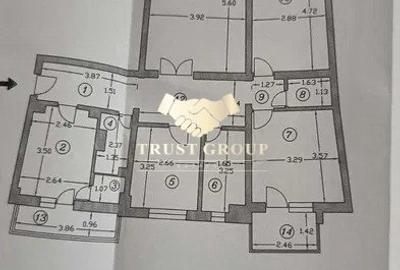 Apartament cu 4 camere decomandat, mobilat în Știrbei Vodă - 5